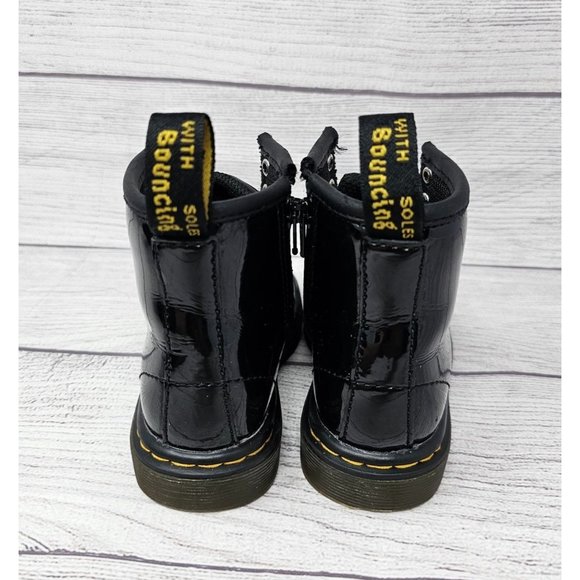 Dr. Martens Kids 1460 patent leather boots Size 7 - Picture 7 of 10